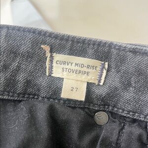 Madewell Men's Straight Jeans - Black